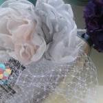 Bridal Hair Accessory, Bridal Haircomb, Handmade..
