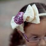 Wedding Flower Girl Headband, Flower Girl..