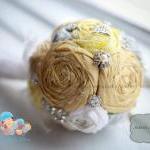 Bridal Bouquet, Wedding Bouquet, Rosebud Silk..
