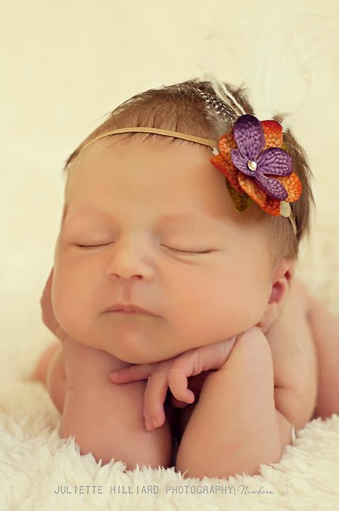 Headbands, Baby Flower Headband, Fall Headband, Baby Girl Headbands, Purple Orange And Green Headband